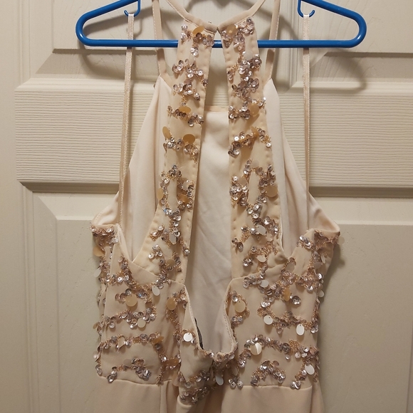 NWOT Aidan Mattox sequence long gown size 10 - Picture 4 of 5